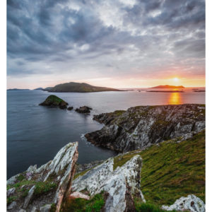 Dunmore head sunset