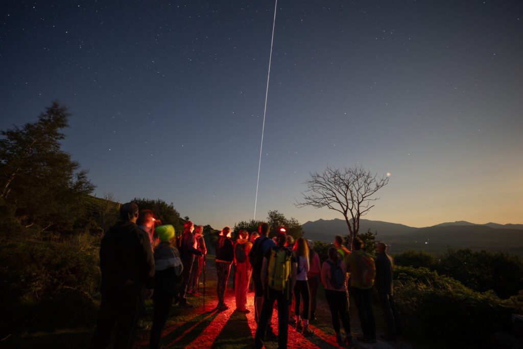 Walk under the stars