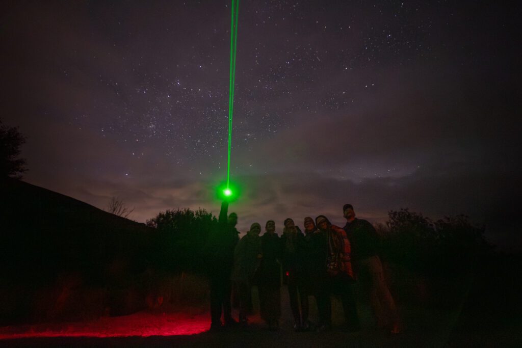 Walk under the stars