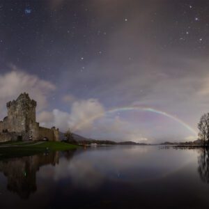Ross Castle Under a Moonbow