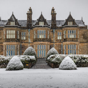 Muckross house snow